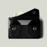 Small Brick Card Case . Coal