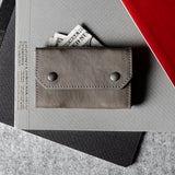 Small Brick Card Case . Off Grey