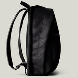 Well-Rounded Backpack . Black Coated