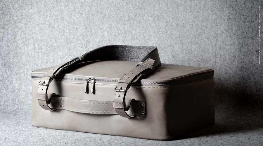 Carry On Suitcase . Off Grey