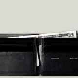Brieftasche für Geldkarten. Kohle