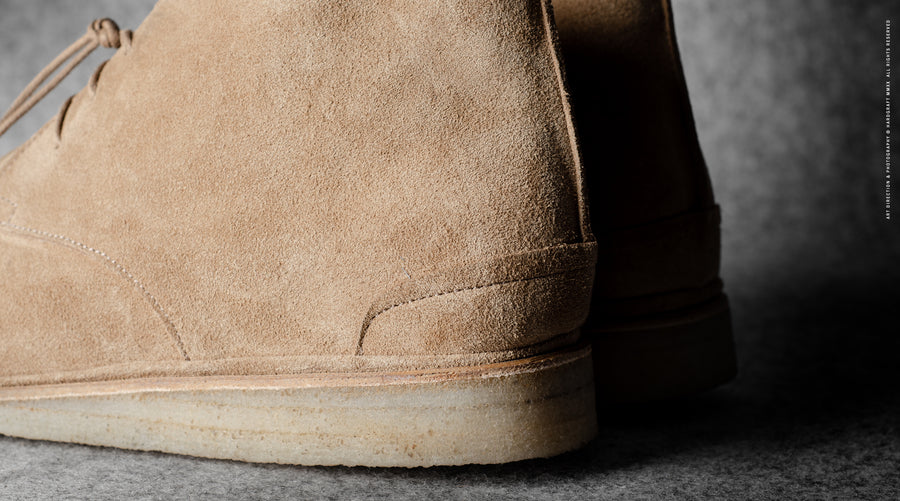 Desert Boots . Sand Suede