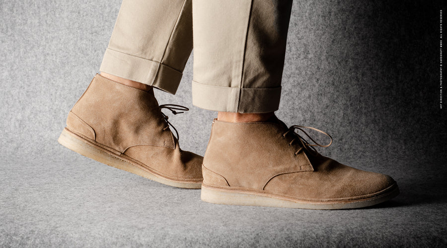 Desert Boots . Sand Suede