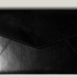 Leather Envelope Large . Coal