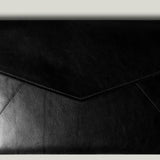 Leather Envelope Medium . Coal