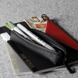 Trousse à crayons Fat Stick. Charbon