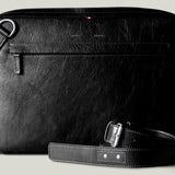 Front to Back Briefcase . Coal