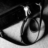 Front to Back Briefcase . Coal
