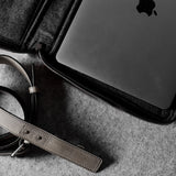 Front to Back Briefcase . Off Grey