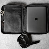 Front to Back Briefcase . Coal