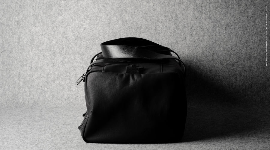 Game Gym Bag . Black Coated