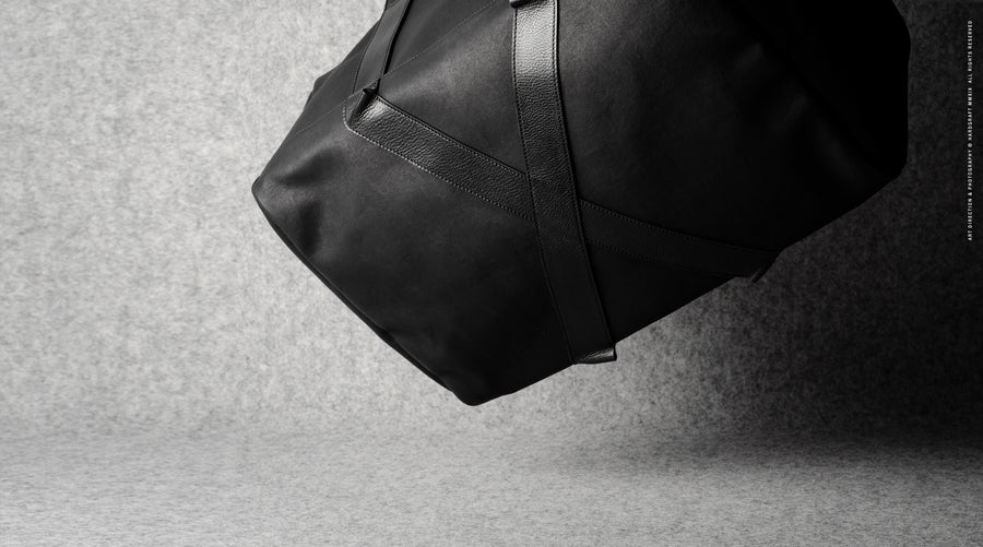 Game Gym Bag . Black Coated