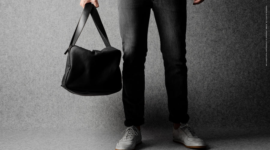Game Gym Bag . Black Coated