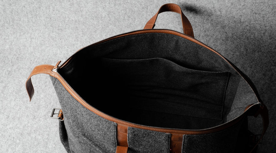 Layover Holdall . Classic Leather