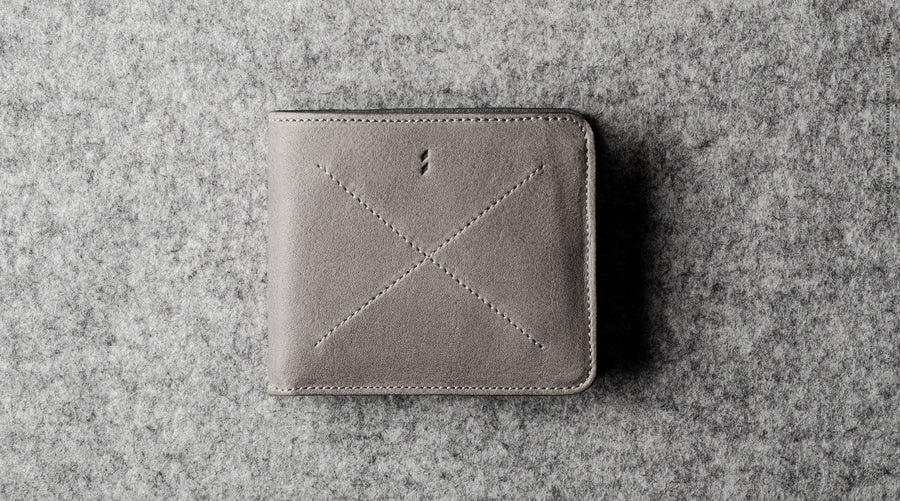 Cash Card Coin Wallet . Off Grey – hardgraft