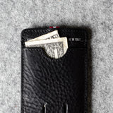 Push Card Case . Coal