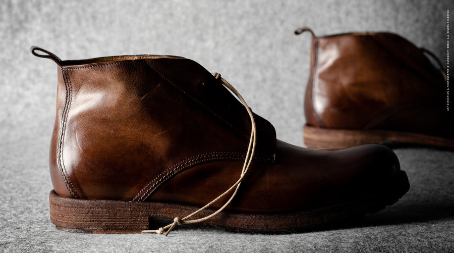 Rugged Boots . Chestnut