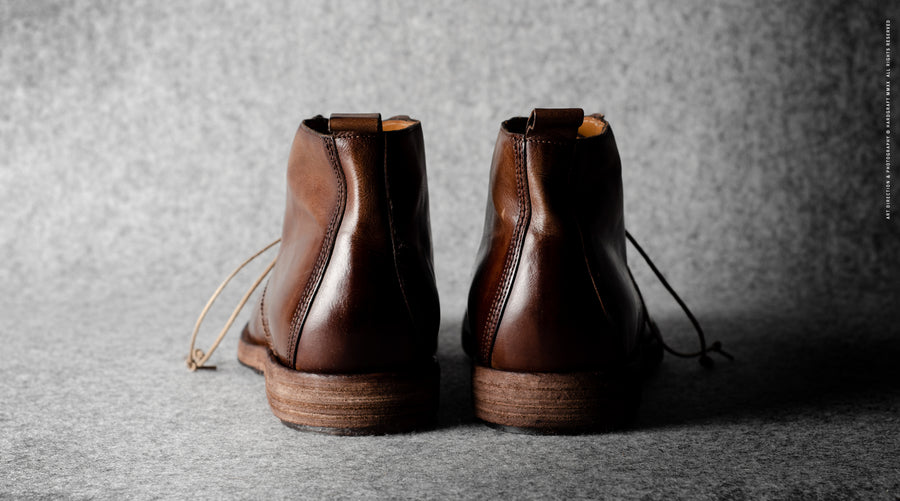 Rugged Boots . Chestnut