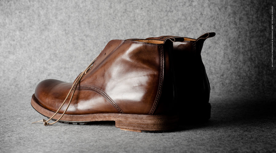 Rugged Boots . Chestnut