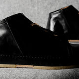 Straight Side Mid Top . Black