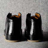 Straight Side Mid Top . Black