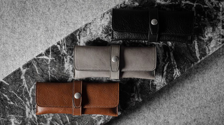 Timeless Watch Pocket . Off Grey