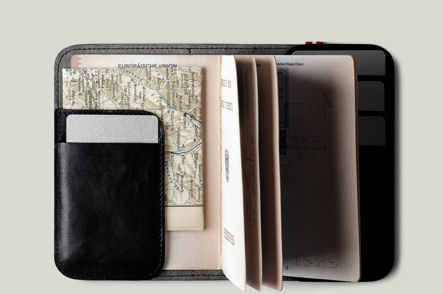 Trip Passport Cover . Coal