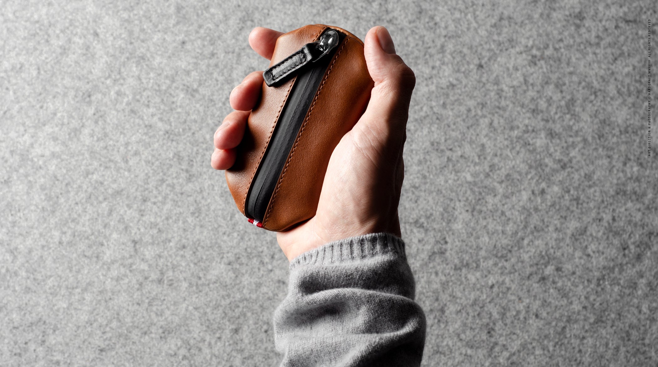 Zip Key Pouch . Classic hardgraft