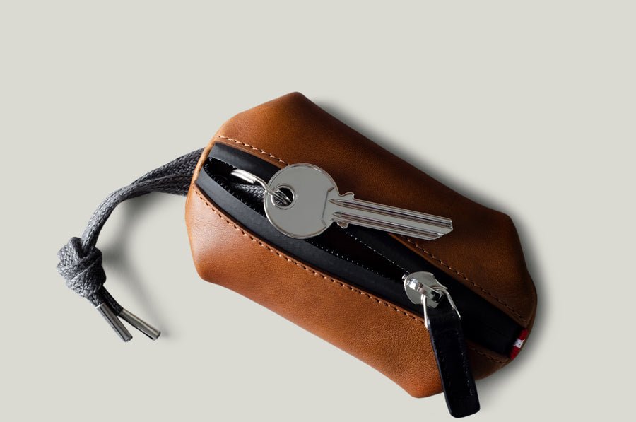 Zip Key Pouch . Classic